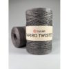 Цвет № 1321 | Тёмно-серый | YarnArt Papiro Twisted (Рафия крученая) YarnArt Papiro Twisted (Рафия крученая), Цвет № 1321: Тёмно-серый