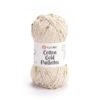 YarnArt Cotton Gold Paillettes, Цвет № 7104: Бежевый