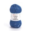 YarnArt Cotton Gold Paillettes, Цвет № 7111: Синий