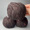 Avanti Yarn Мікропаєтка на бавовні, Колір № 121: темно-коричневий