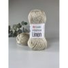 YarnArt Intense Linen (льон + віскоза), Колір № 4101: Світло-бежевий