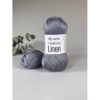 YarnArt Intense Linen (льон + віскоза), Колір № 4132: Сірий