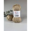 YarnArt Intense Linen (лен + вискоза), Цвет № 4104: Коричнево-бежевый